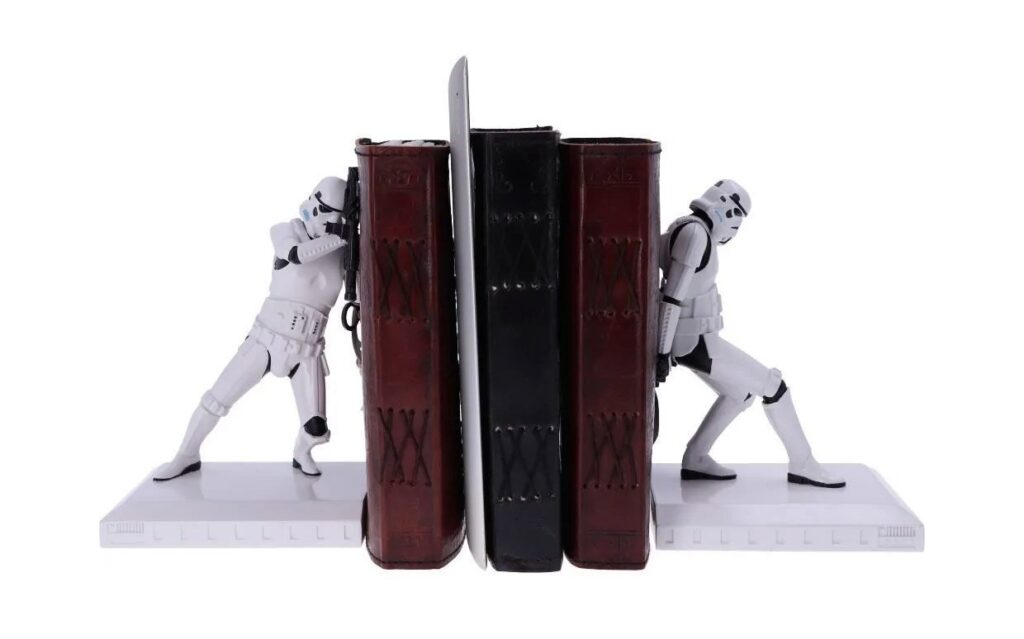 제국의 책장을 지켜라! 스톰트루퍼 북엔드(Stormtrooper Bookend)