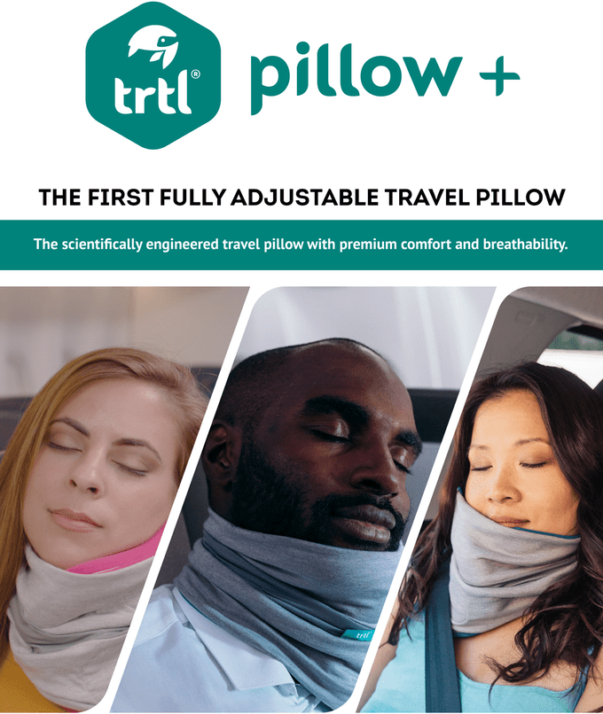 의외로 편하다? 터틀, 새로운 여행용 목베개(Trtl Pillow Plus.)
